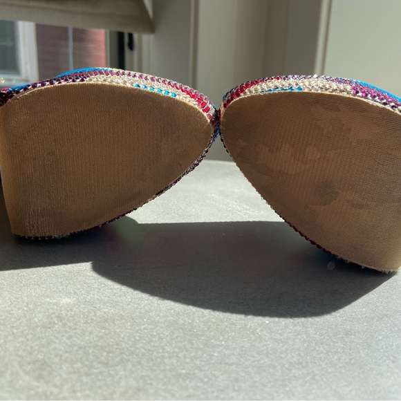 Rhinestone Platform pumps Steve Madden - Picture 5 of 6